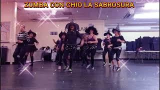 La CUMBIA DE LAS BRUJAS LOS RUMBEROS ZUMBA CON CHIO la sabrosura