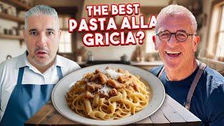 Italian Chef Reacts to PASTA ALLA GRICIA by Chef Max Mariola