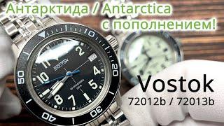 Обзор Новинок: Часы Восток 72012б и 72013б Амфибии