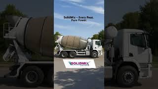 SolidMix RMC is not just concrete — it’s Power that Pours Pure.Strength-tested. Precision-mixed.