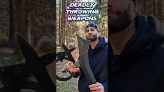 3 DEADLY Throwing Weapons