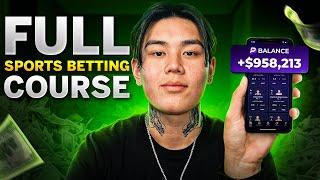 Beginners Guide to Sports Betting in 2024 (FREE COURSE)