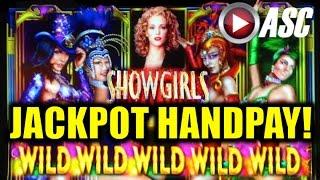 JACKPOT HANDPAY! SHOWGIRLS (THE MOVIE) SLOT MACHINE | BIG WIN! Slot Machine Bonus (Ainsworth)