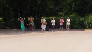 Кришнаиты в ЦПКиО/The hare Krishnas in Central Park