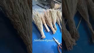 Sorghum broom making