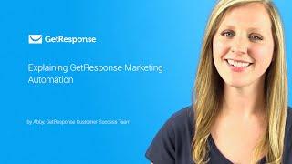 Explaining GetResponse Marketing Automation | Interactive tutorial