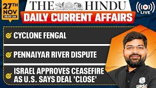 27 November Current Affairs | The Hindu Analysis | Current Affairs Today | PW OnlyIAS