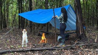 I CAMPED AND FISHED IN THE IGAPÓ FOREST WITH MY DOG - LOTS OF RAIN IN THE AMAZON