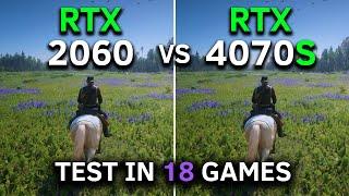 RTX 2060 vs RTX 4070 SUPER | Test In 18 Games at 1440p | How Big is the Difference? | 2024