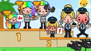 Crime Family VS Police Family | Toca Life Story | Toca Boca