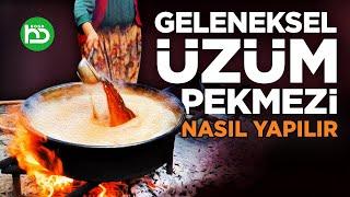 Üzüm Pekmezi Nasıl Yapılır, Aşama Aşama Pekmez Yapımı (nasılyapılır/1)