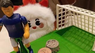 ASMRLETS PLAY SOCCER COIN BANK-Day3