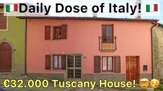 NICE 3 Bedroom house in TUSCANY for €32.000!  45 Mins to Cinque Terre & 1 Hour to Parma and Lucca!