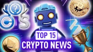 Top 15 Crypto News: What is the hottest? Bitcoin, USTD, USDC, Ethereum and NFT!