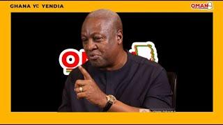 I Solved Dumsor Be4 Leavin Office In 2016, I Inherited A Collapsing Energy Sector, Mahama Speaks