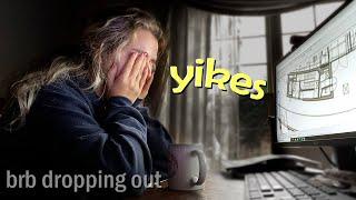 Pulling an ALL NIGHTER  on a * college * school night | Life of an ARCHITECTURE STUDENT