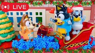  LIVE: BLUEY Christmas Marathon - Pretend Play Bluey Toys, Bluey Magazines and Craft! 