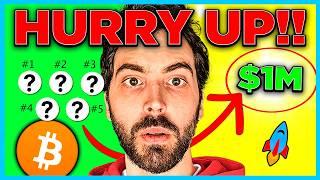 LAST CHANCE to Become a Millionaire with Cryptocurrency in 2025?! (My Top 5 Coins)