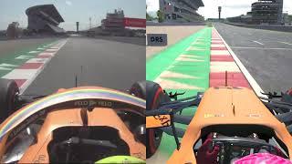 iRacing vs Real: Formula 1 @ Barcelona