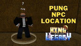 Where To Find Pung in King Legacy | Pung NPC Location