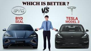 2024 BYD Seal vs 2023 Tesla Model 3 | BYD vs Tesla | Which is better?