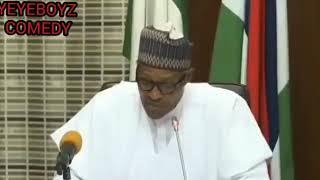 Buhari gives speech about covid 19 (yeyeboyz comedy )