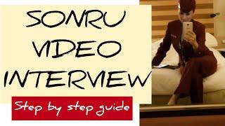 HOW DOES SONRU VIDEO INTERVIEW WORK | STEP BY STEP USER GUIDE | QATAR AIRWAYS VIDEO INTERVIEW