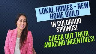 Lokal Homes - New Construction in Colorado Springs 2023 Model Home tour!