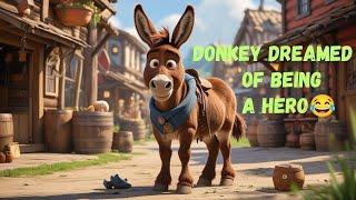 The Donkey Who Saved the Day (Accidentally) |#donkey #funny #adventure