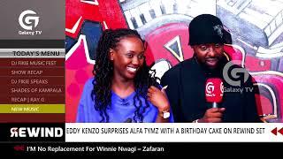 Eddy Kenzo surprises Alfa Tymz with a cake on birthday | Rewind