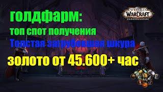 Goldfarm: 45600+ золота час Толстая загрубевшая шкура / Снятие шкур Ревендрет Wow Shadowlands 9.0