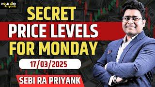 NEXT MONDAY'S Market SURPRISE! Key Price Levels by Priyank Sharma