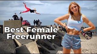 BEST OF FEMALE PARKOUR AND FREERUNNING - Noa Diorgina Man