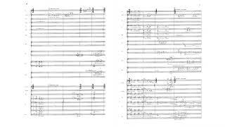 Toru Takemitsu - How Slow the Wind (for Orchestra) [Score-Video]