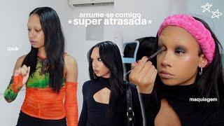 grwm para um rolê a noite 