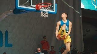 International Slamdunk Contest. Moscow, April 12, 2014. SuperFinal KES-BASKET.