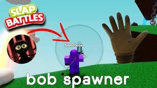 This New Glove Can Spawn bob | bob Is Now FREE! | Slap Battles Roblox