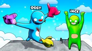 Oggy Getting Ripped Apart By Birds In Gang Beast