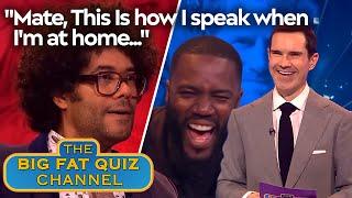 Richard Ayoade's Real Voice Has Mo Gilligan In Near Tears | Big Fat Quiz