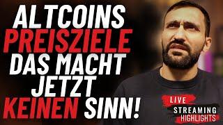 Altcoin-Preisziele für Bullrun?