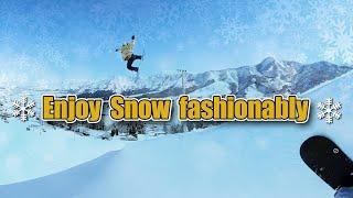 【VR】Enjoy Snow fashionably in Niigata, Japan