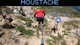 MTB Tignes - Val d'Isere 08.07.2022 sentiero MOUSTACHE