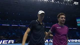 2024 Nitto ATP Finals: Sinner vs Ruud Highlights