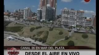 Canal 26 - Mar del Plata desde el aire.