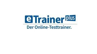 eTrainer plus - Testtraining für Schulen und Bildungsträger