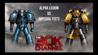 HORUS HERESY BATTLE REPORT: Alpha Legion VS Imperial Fists