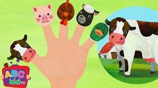 Finger Family Farm Animals | CoComelon Nursery Rhymes & Kids Songs