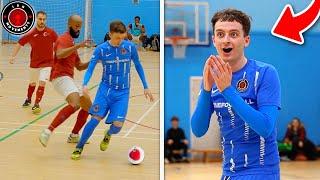 I Played in a PRO FUTSAL MATCH & THIS Happened To Me... (Football Skills & Goals)