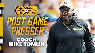 Coach Mike Tomlin Postgame Press Conference (Week 2 at Broncos) | Pittsburgh Steelers