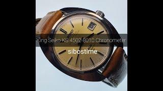 Seiko King Seiko Chronometer KS 4502-8010 Year 1969 Preowned Vintage